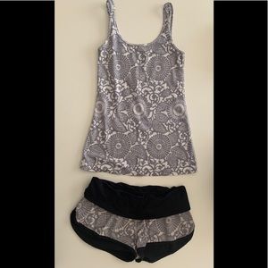 Lululemon Reversible Short Set Rare 6